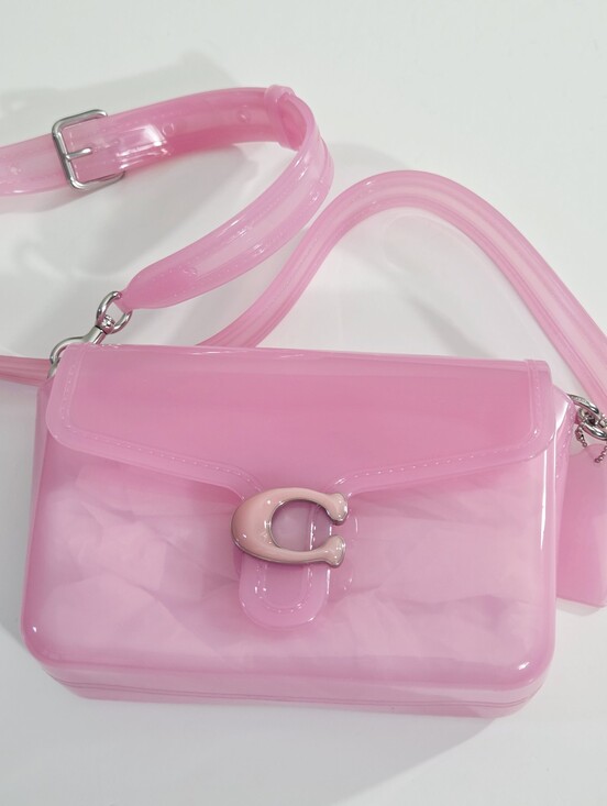 Coach Handbags - EXCELLENT RARE COACH JELLY TABBY BAG - BRIGHT PINK